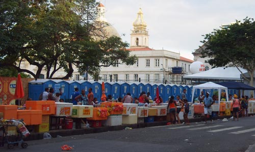 Toiletten am Campo Grande